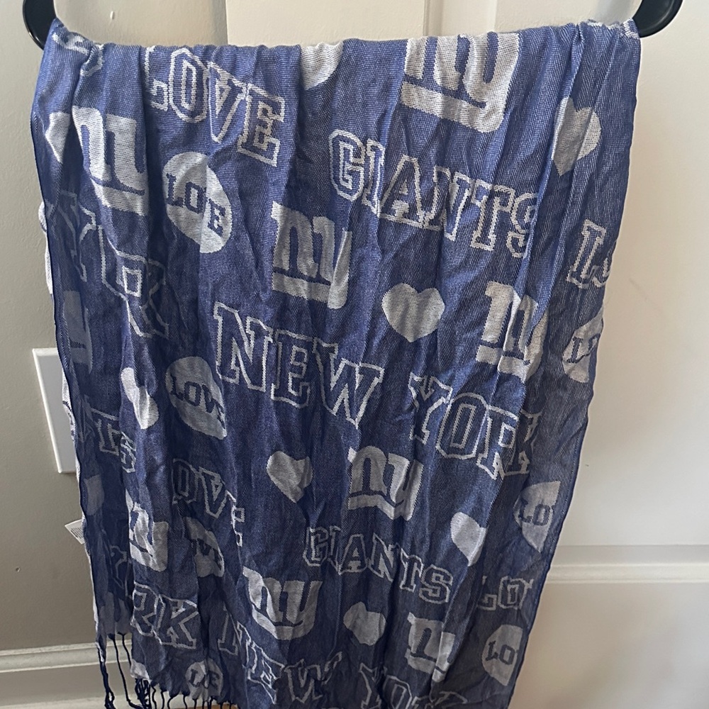New York Giants Blue Logo Scarf